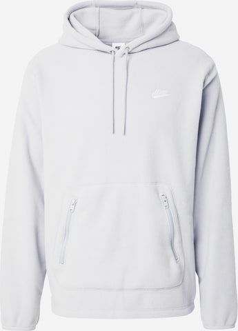 Nike Sportswear Свитер 'CLUB' в Серый: спереди