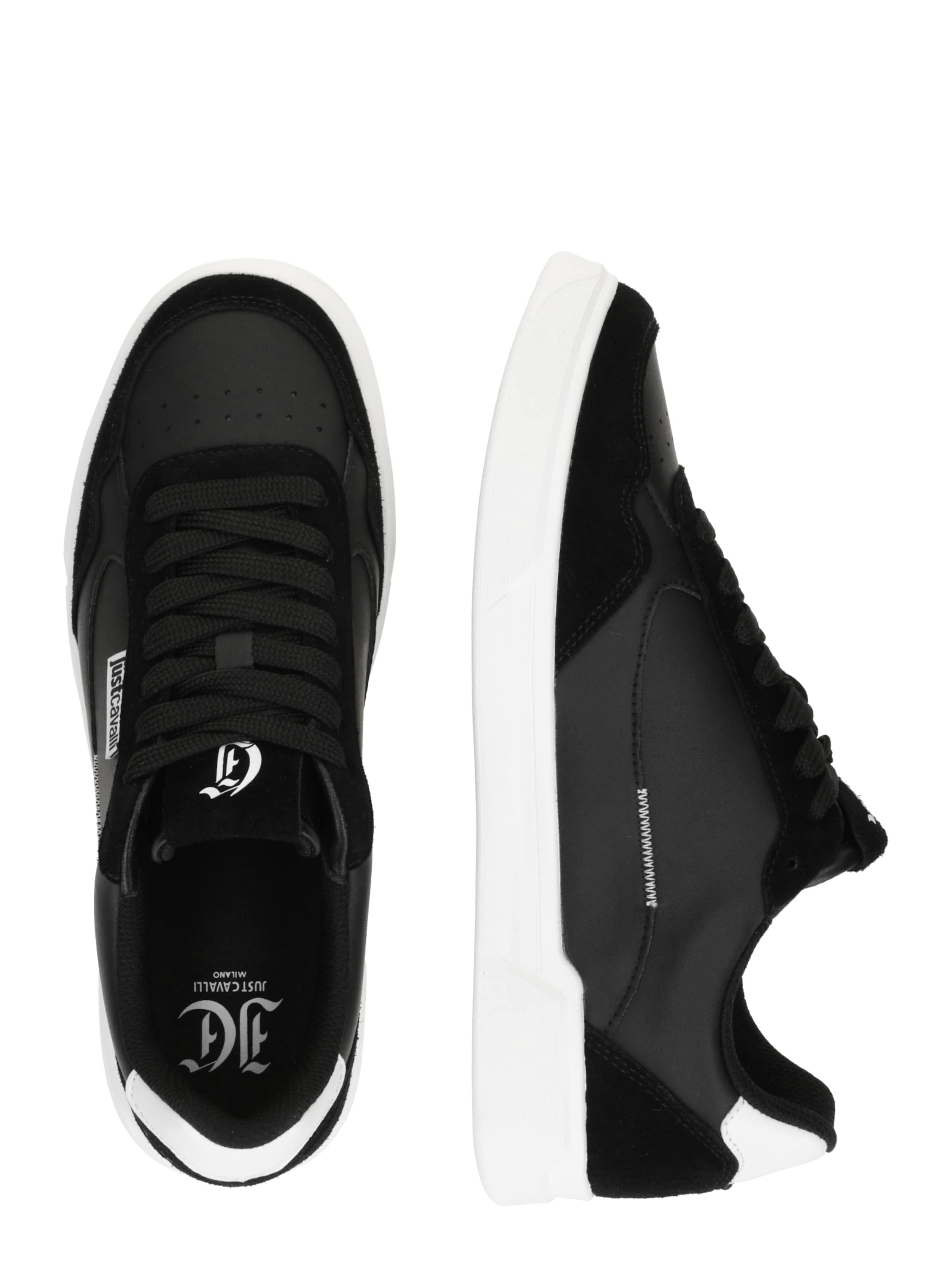 Just Cavalli Trainers 'FONDO MINIMAL DIS. 2' in Black