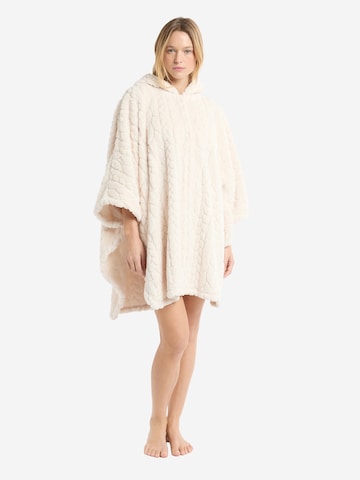 ETAM Badeponcho 'Mund' in Beige: Vorderseite
