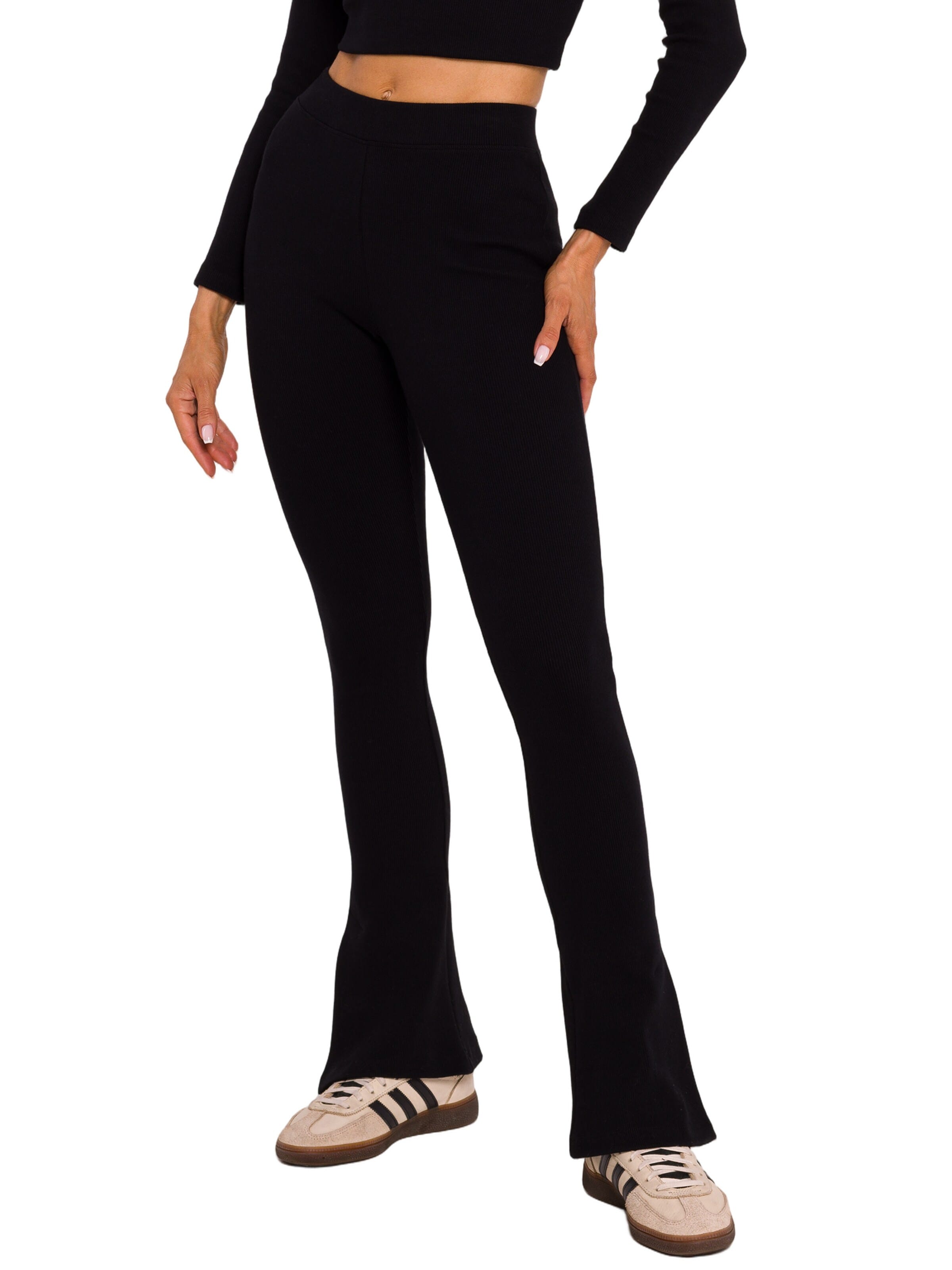 Skinny Leggings 'M816' de la made of emotion pe negru