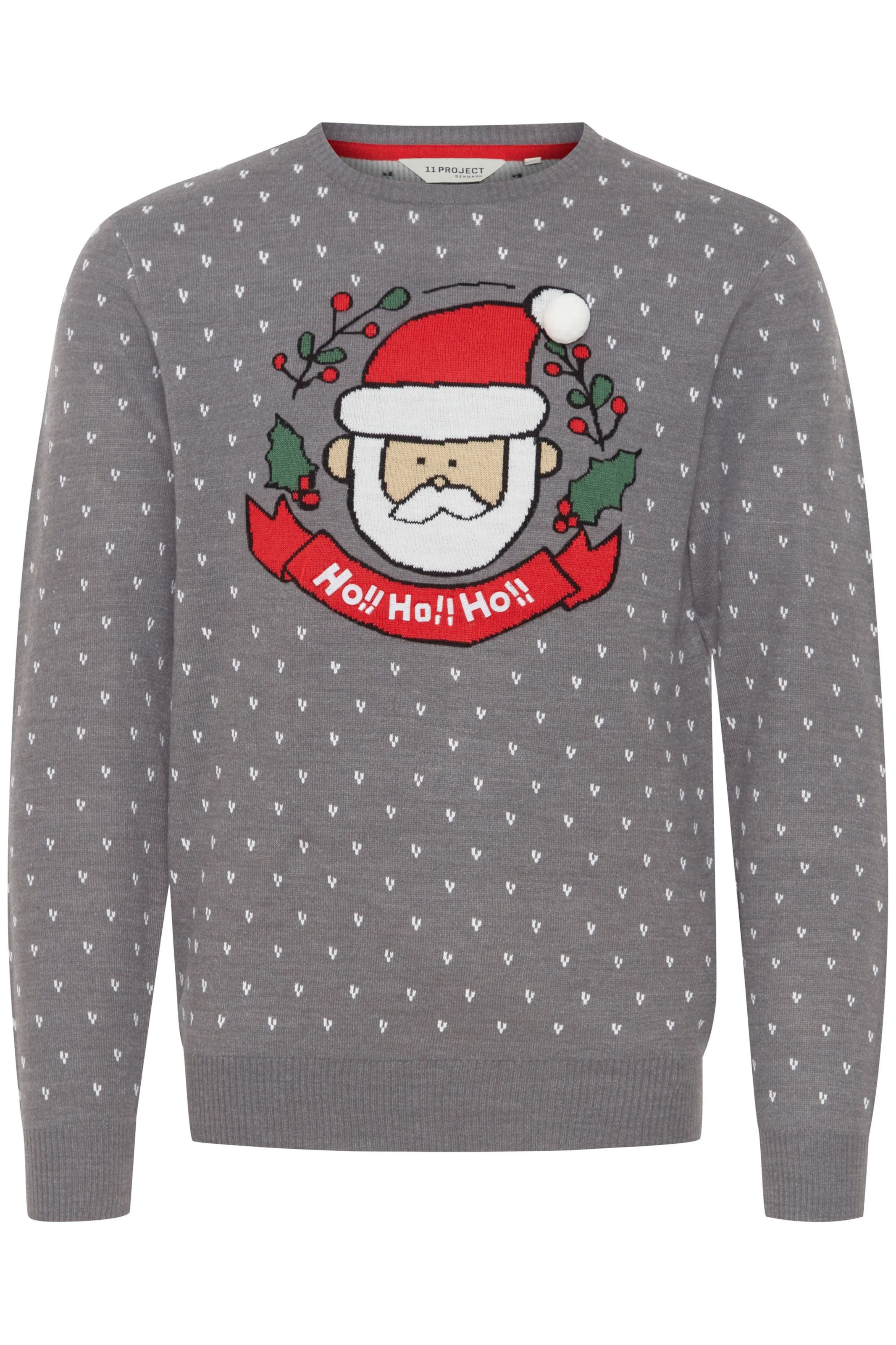 11 Project Trui in Grijs: voorkant