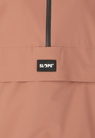 SLOPE Athletic Jacket 'Ruki' in Brown