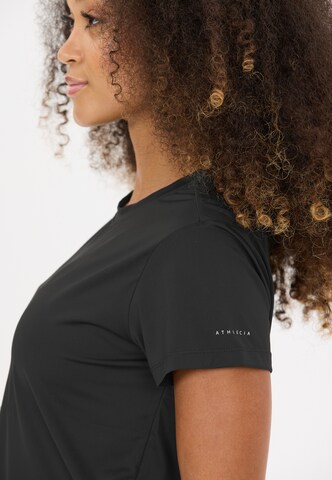 Athlecia Functioneel shirt 'Oceanside' in Zwart
