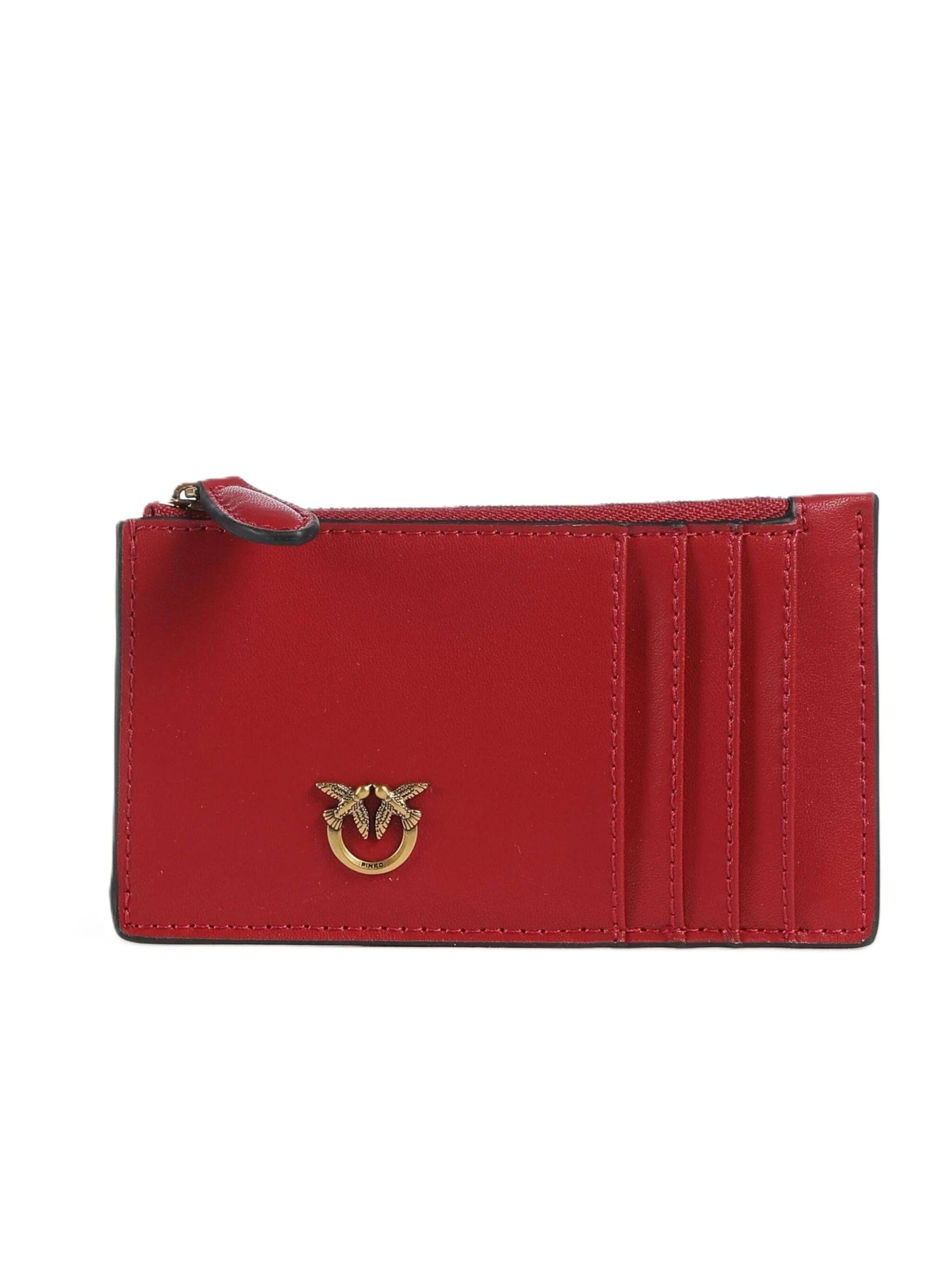 Portamonete '100251 A0F1' di PINKO in rosso: frontale