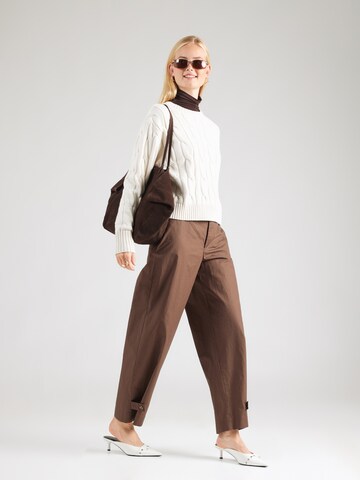 ONLY - Barrel Pantalón 'ONLSERNIE' en marrón