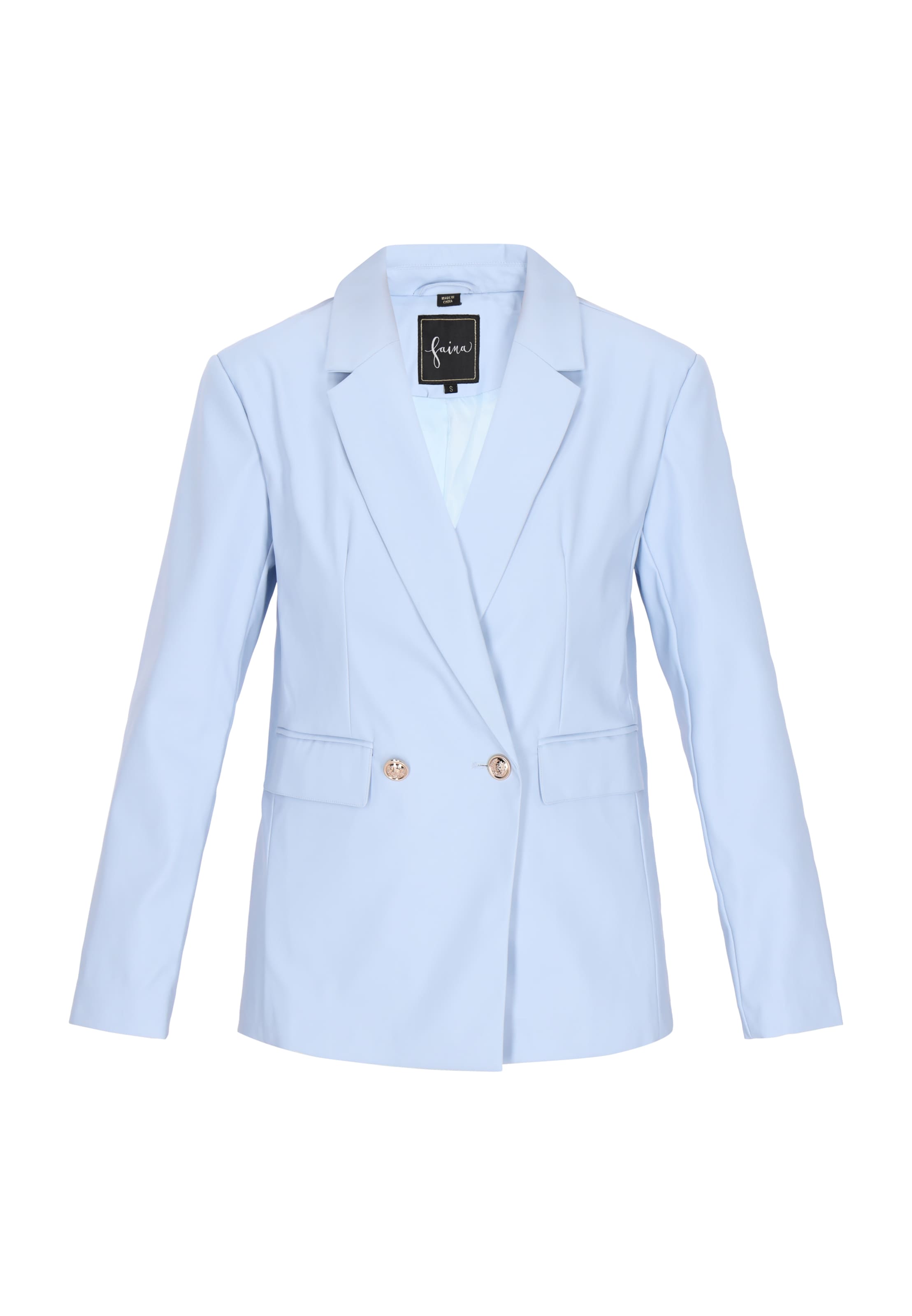 faina - Blazer em azul: frente