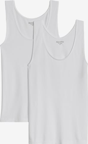 Haut ' Serie Modal Seamless ' Marc O'Polo en blanc : devant