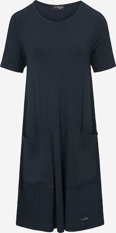 Looxent Dress in Blue: front