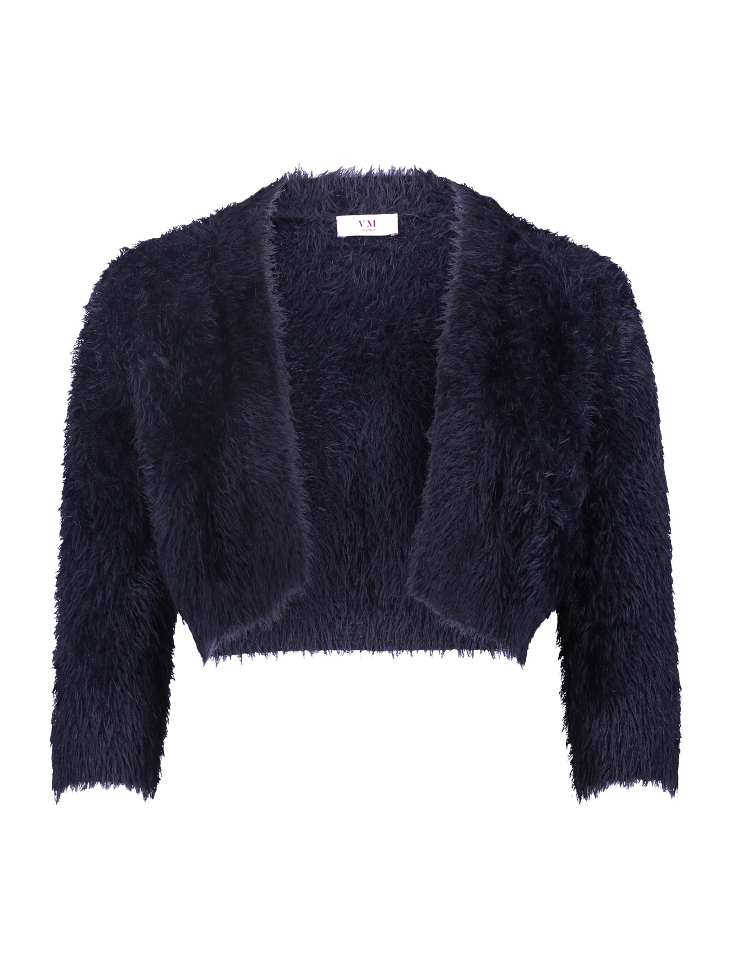 Vera Mont Gebreid vest in Blauw: voorkant