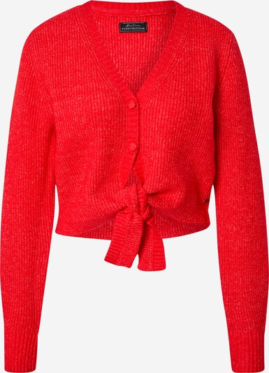 Funky Buddha Strickjacke in rot, Produktansicht