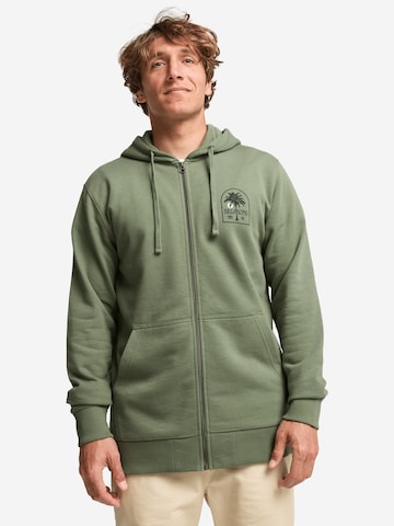 BILLABONG Sweatjacke in Grün