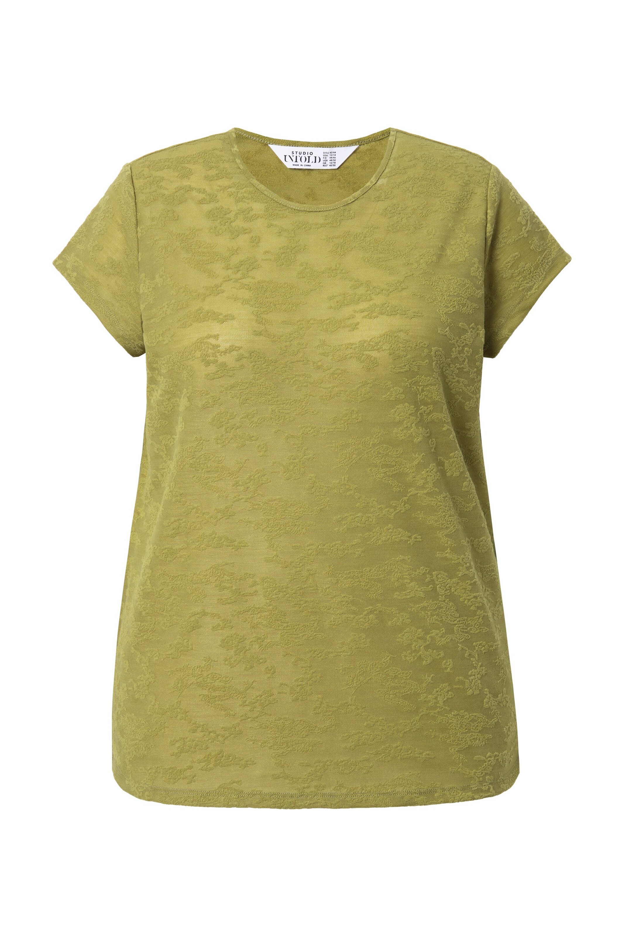 Studio Untold Shirt in Grün: Vorderseite