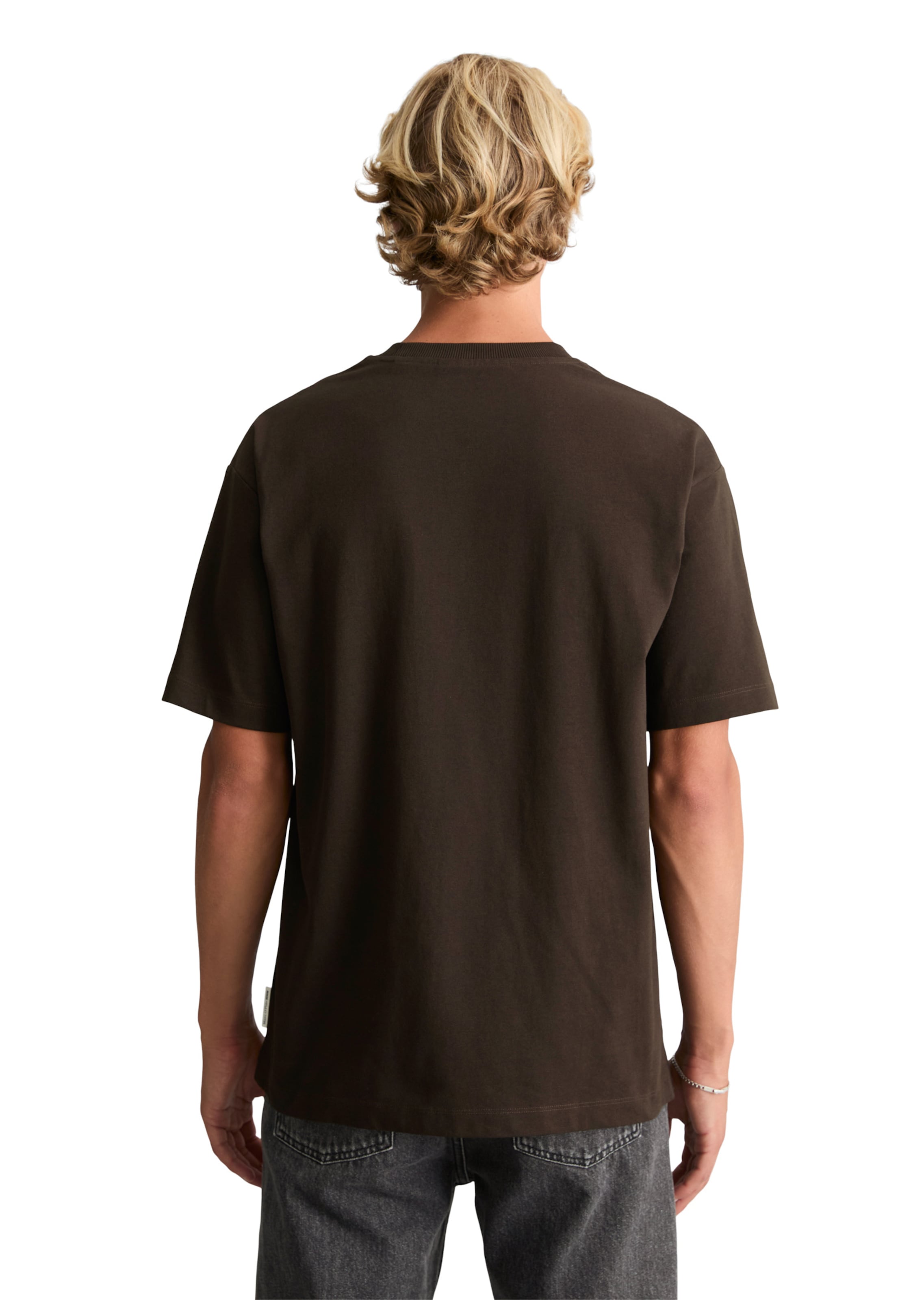 T-Shirt Marc O'Polo DENIM en marron