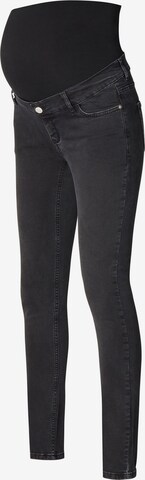 Skinny Jeans de la Esprit Maternity pe negru: față