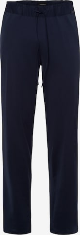 Hanro Pyjamahose ' Night & Day ' in Blau: Vorderseite
