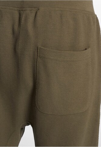 DEF Lużny krój Spodnie 'Hoku' w kolorze zielony
