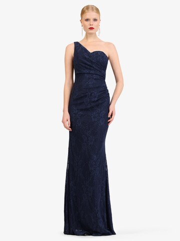 Kraimod Abendkleid in Blau: Vorderseite