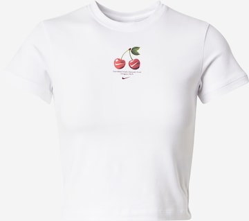 Nike SportswearMajica 'BABY CHERRY' - bijela boja: prednji dio