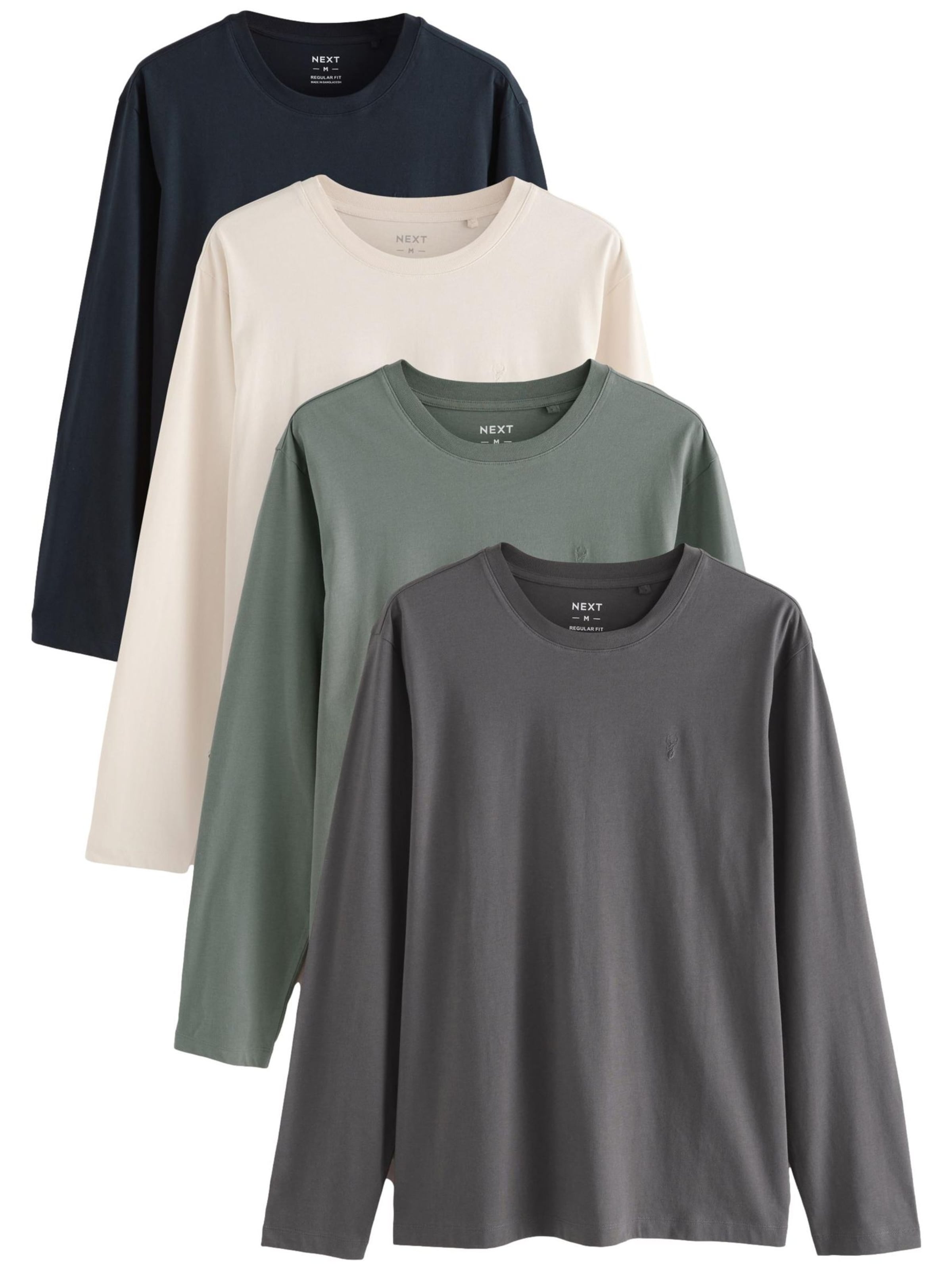 Next Shirt in Grey: front