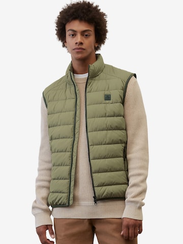 Gilet Marc O'Polo en vert : devant