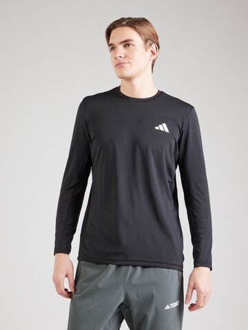 ADIDAS PERFORMANCE Функциональная футболка 'TR-ES' в Черный: спереди