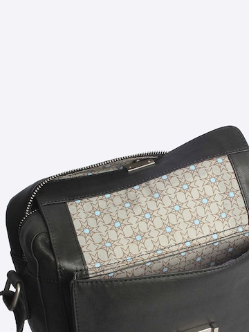 margelisch Schoudertas 'Ebel  1' in Zwart