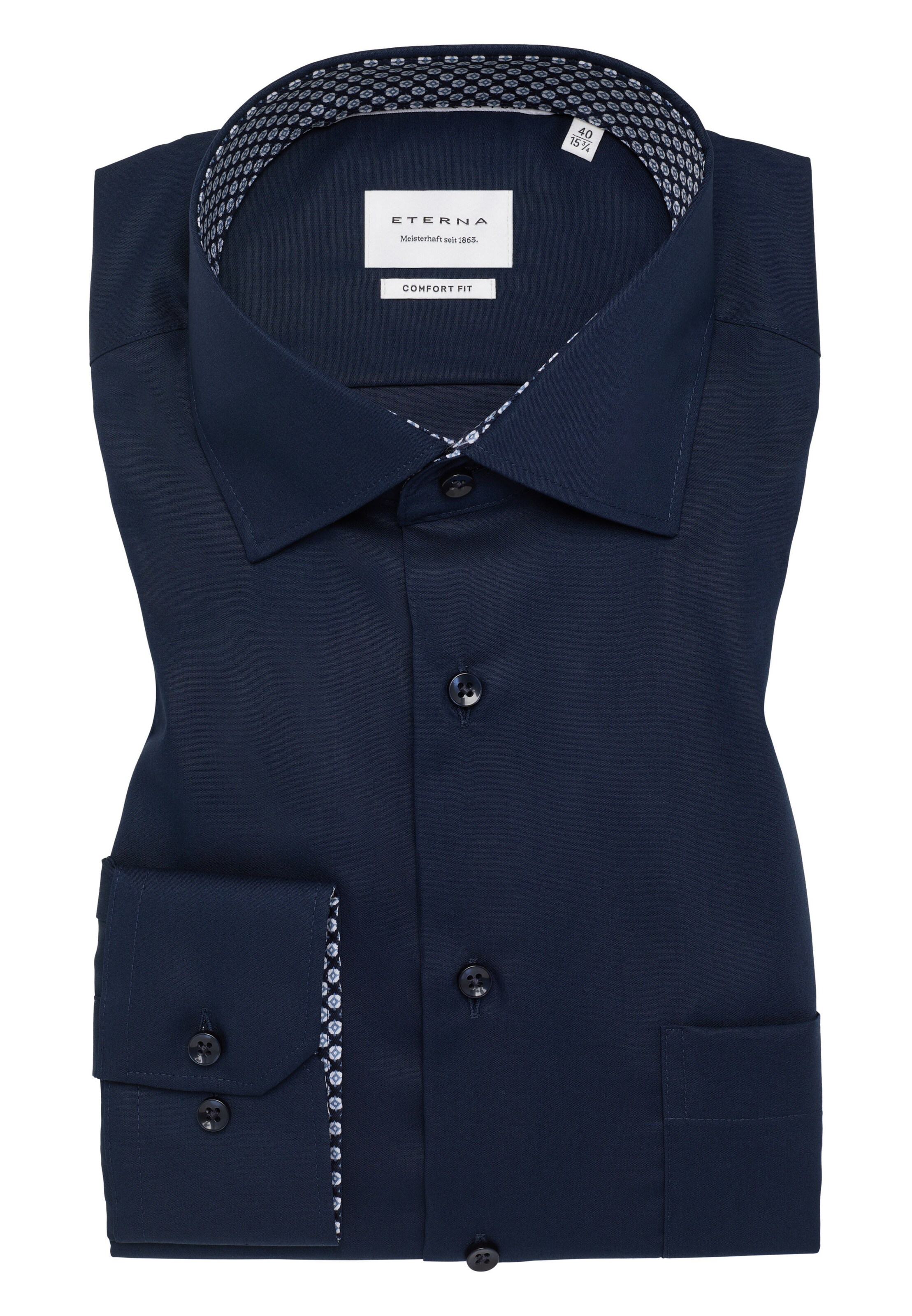 ETERNA Comfort fit Business Shirt in Blue