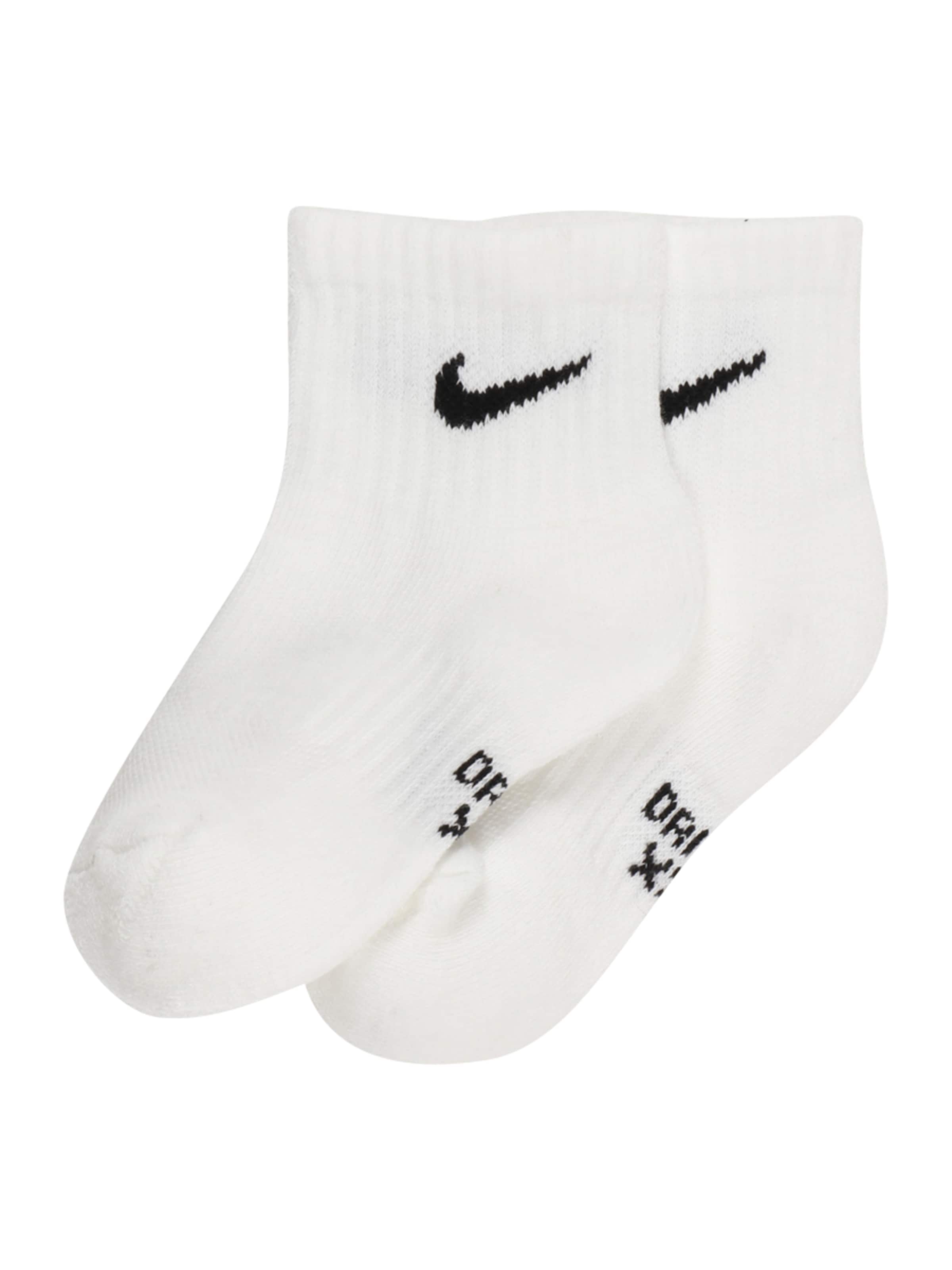 Nike Sportswear Спортни чорапи в бяло: отпред