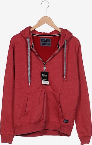 BASEFIELD Sweatshirt & Zip-Up Hoodie in S in Red: front