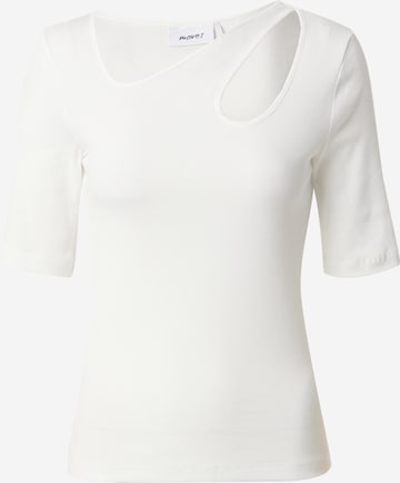 Moves - Camiseta 'Luvie' en blanco: frente