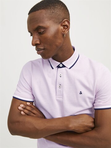 JACK & JONES Shirt 'Paulos' in Purple