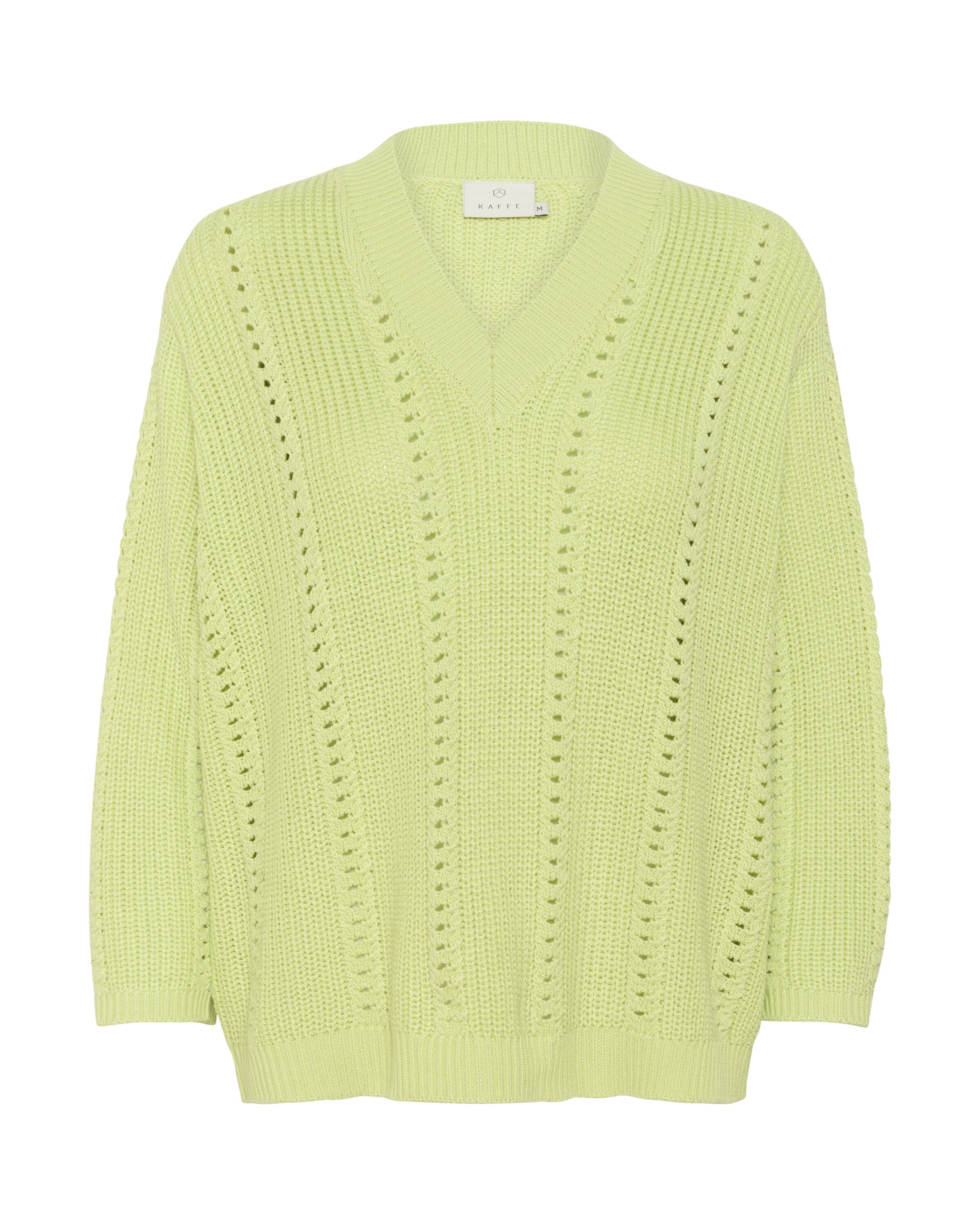 Pull-over 'Lorri' Kaffe en vert : devant