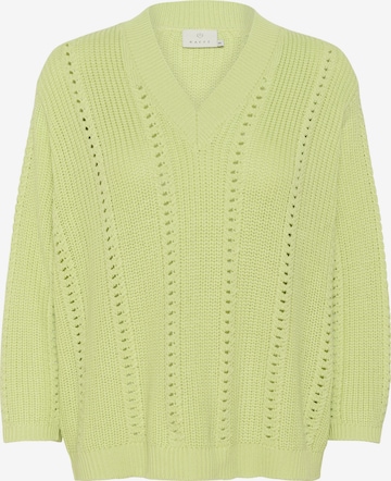 Kaffe Trui 'Lorri' in Groen: voorkant