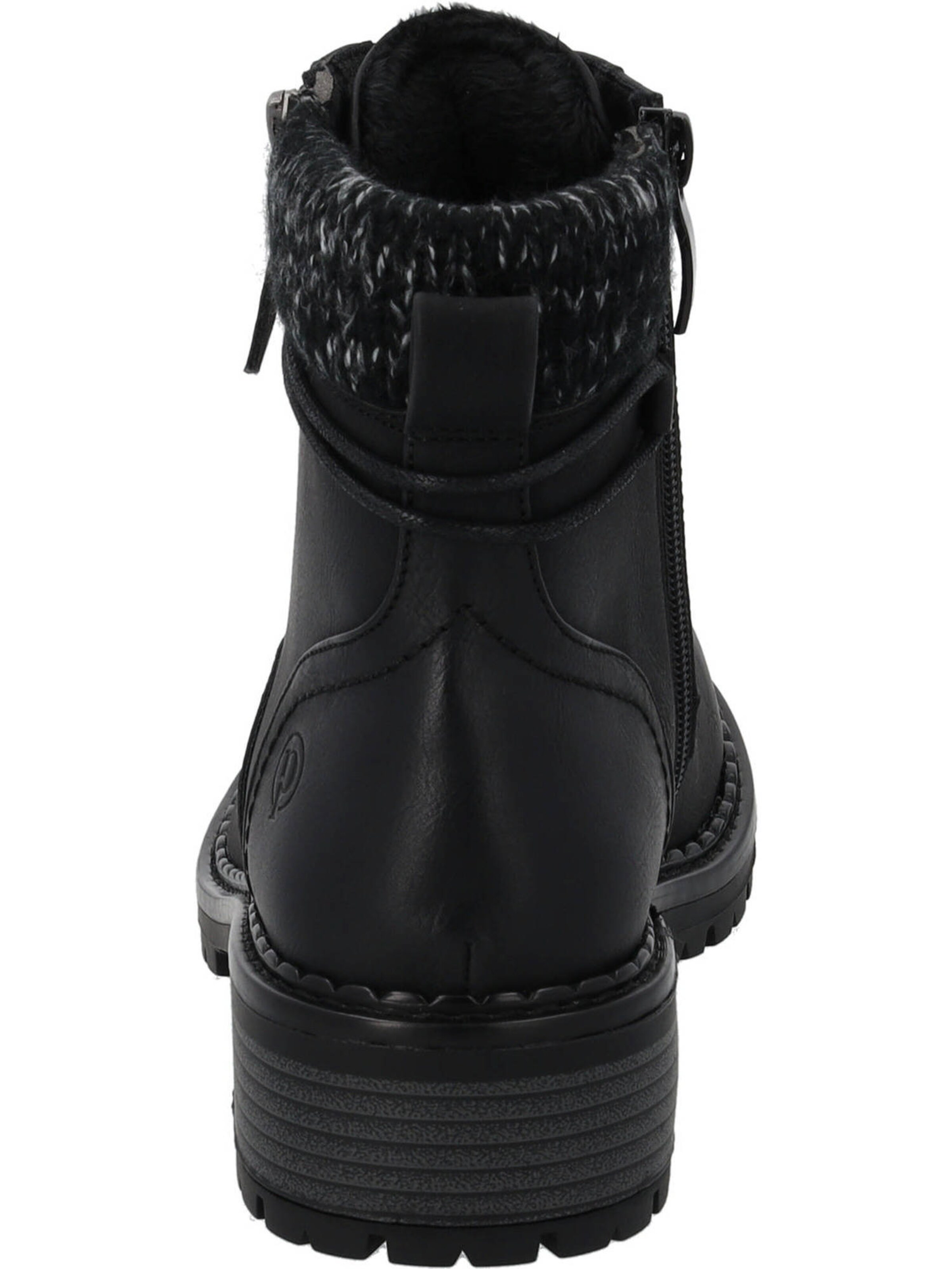 Bottines à lacets 'Ziwiza' Palado en noir