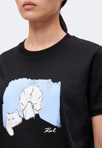 Karl Lagerfeld Póló - fekete