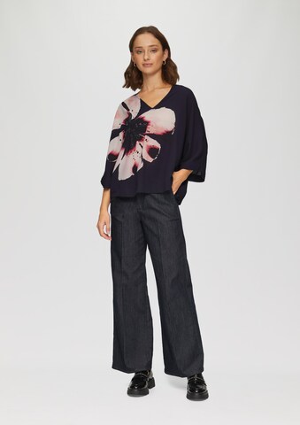 s.Oliver BLACK LABEL Bluse in Blau