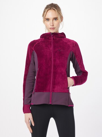 JACK WOLFSKIN Funktionsfleecejacke 'ROTWAND' in Lila: predná strana