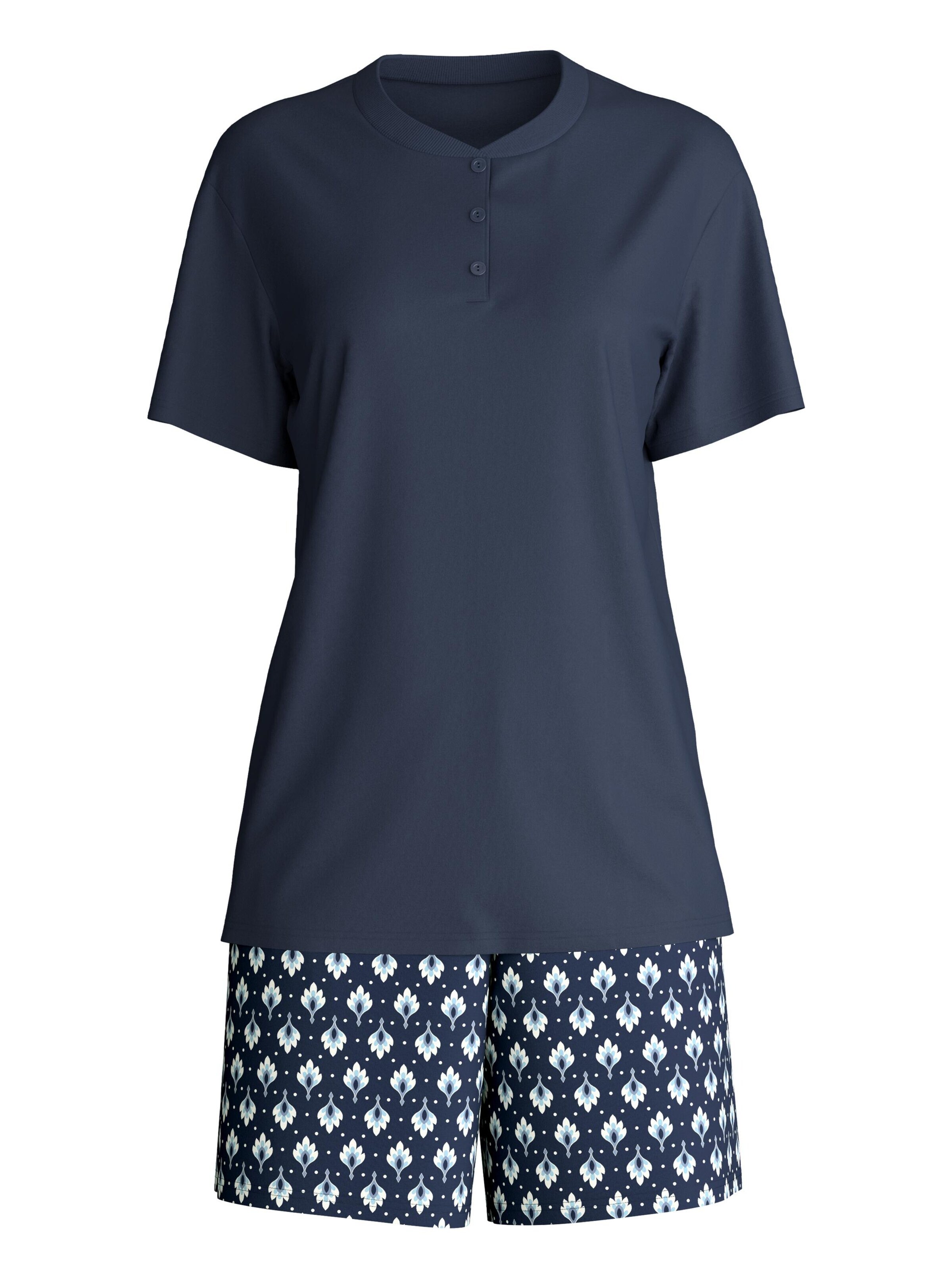 CALIDA Shorty 'Daylight Dreams'‌‌‌‌‌‌ in Blau: Vorderseite