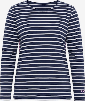 LAURASØN Shirt in Blue: front