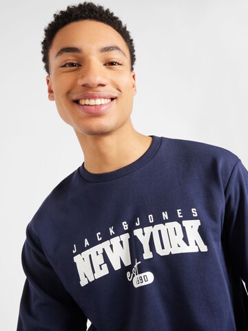 JACK & JONES Sweatshirt 'CORY' in Blauw