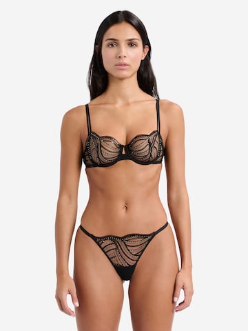 ETAM Balconette BH 'Whisper Of Des' in Schwarz