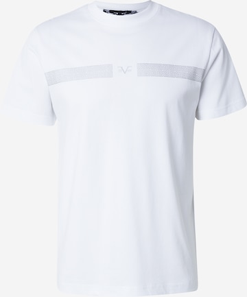 19V69 ITALIA Shirt 'Rafael New Banderole' in White: front