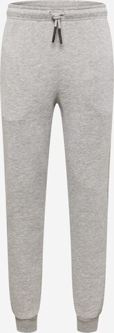 Only & Sons Pleat-Front Pants 'LEO' in Grey: front