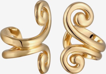 Boucles d'oreilles ELLI en or : devant