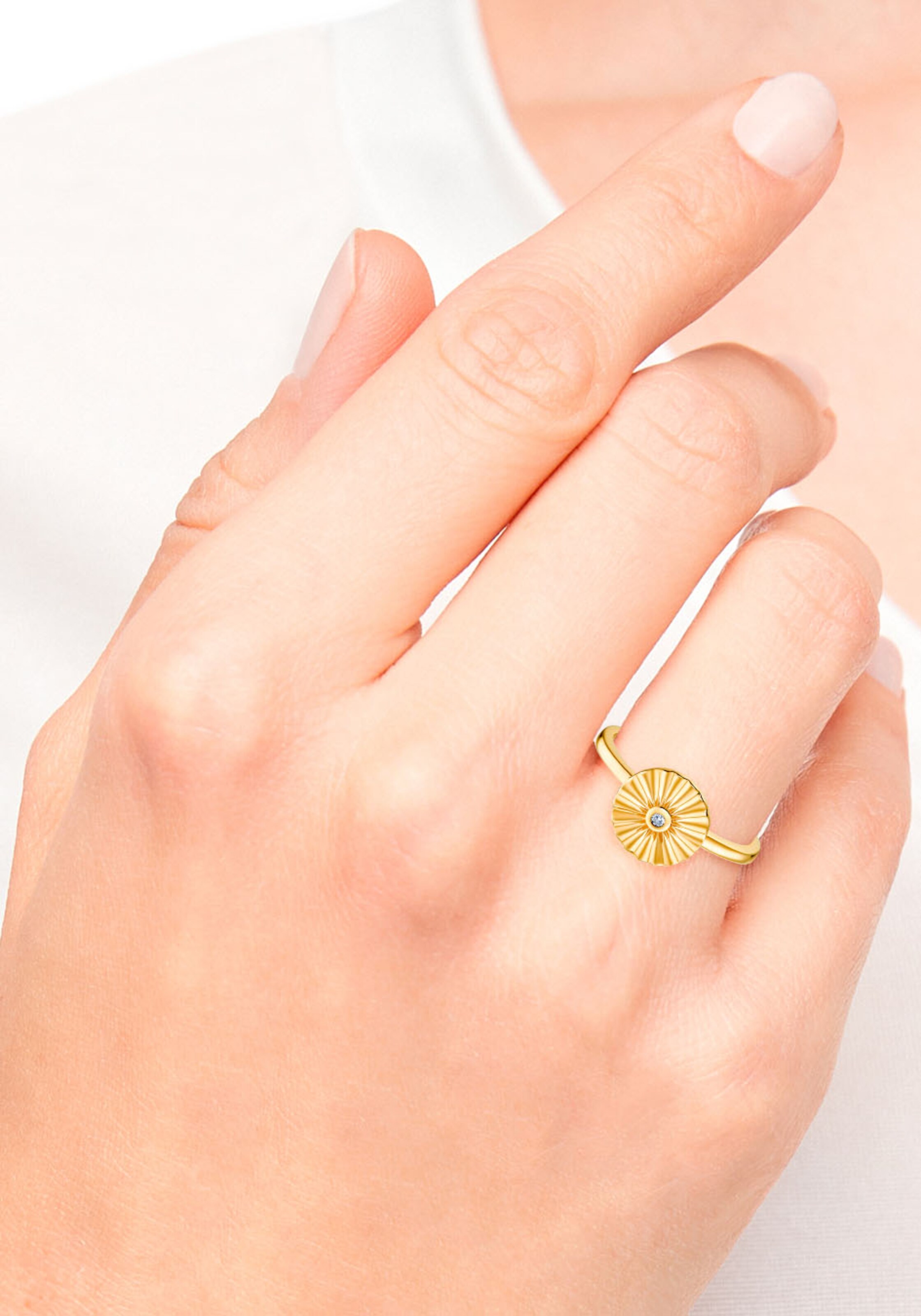 s.Oliver Ring in Gold s.Oliver Ring in Gold