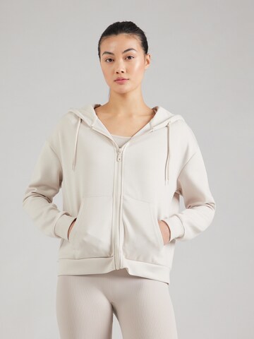 Giacca di felpa sportiva 'ONPLOUNGE' di ONLY PLAY in grigio: frontale