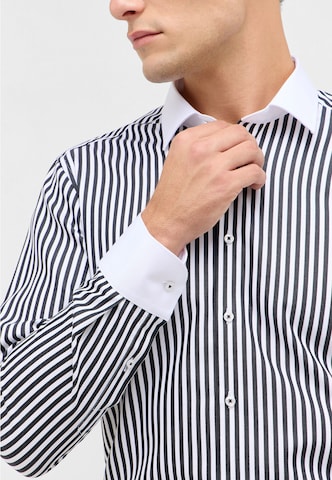 ETERNA Slim fit Zakelijk overhemd in Zwart
