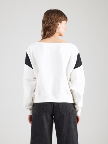 Felpa 'MINI' di HOLLISTER in bianco