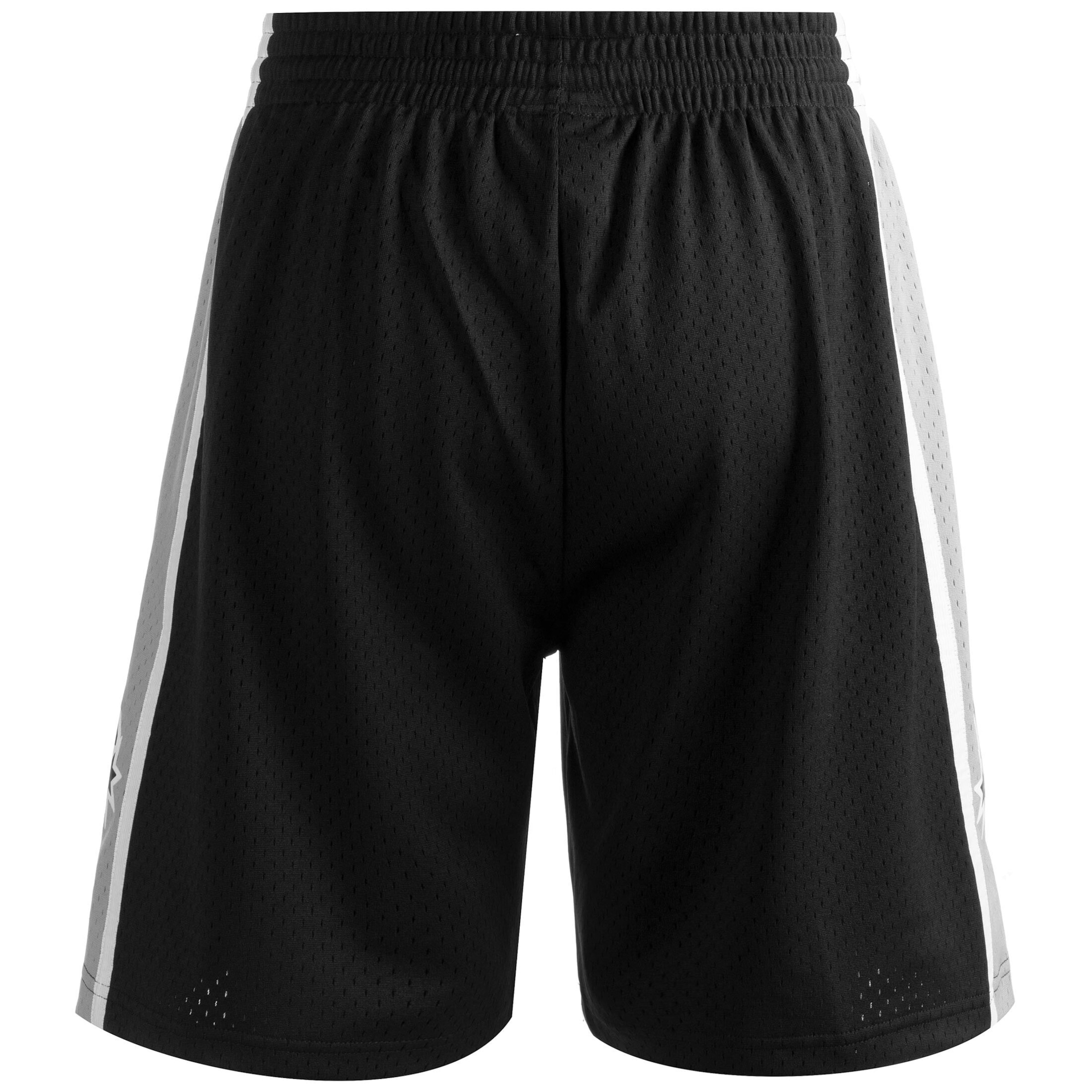 melns Mitchell & Ness Vaļīgs piegriezums Bikses 'NBA San Antonio Spurs'