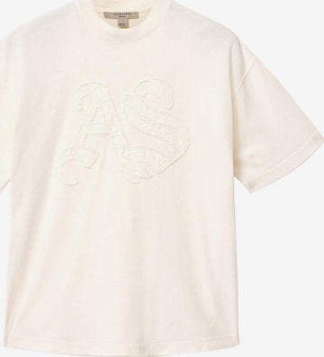 Tricou 'INSIGNIA ETTA' de la AllSaints pe alb: față
